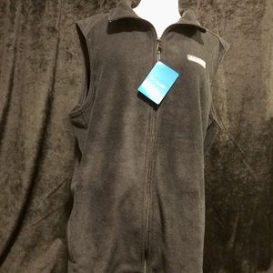 Mens Columbia Black Vest- LT